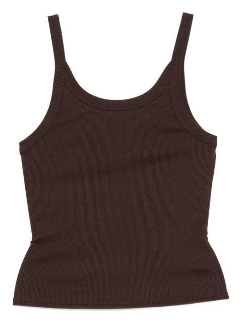 Reformation Calie tank top - Brown - zdjęcie produktu nr 1