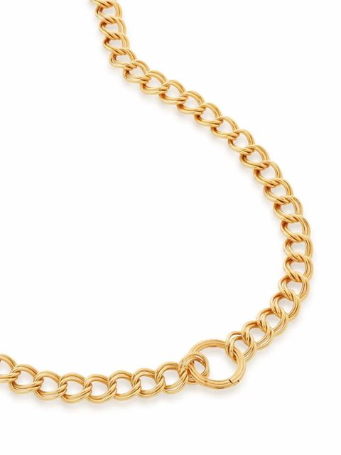 Monica Vinader Groove curb chain necklace - Gold - zdjęcie produktu nr 2