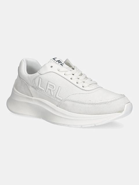 Lauren Ralph Lauren sneakersy skórzane Franky damskie kolor biały 802969384001 - zdjęcie produktu nr 1