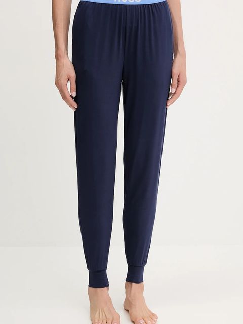 HUGO spodnie piżamowe damskie kolor granatowy 50490703 - zdjęcie produktu nr 1