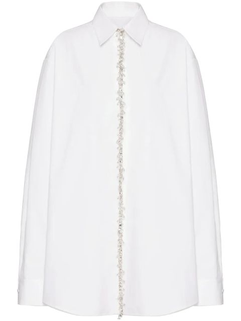 Valentino Garavani Compact embroidered shirt - White - zdjęcie produktu nr 1