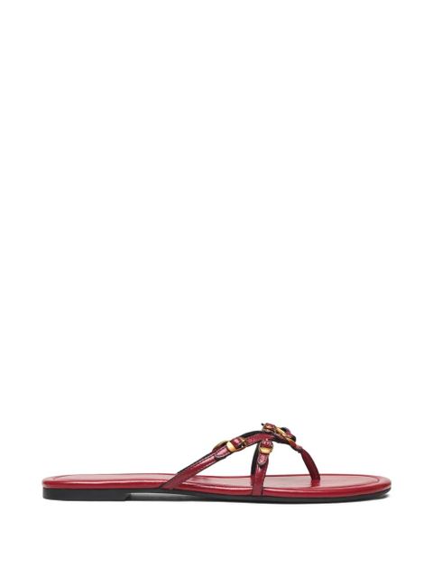 Marc Jacobs The Kiki leather sandals - Red - zdjęcie produktu nr 1