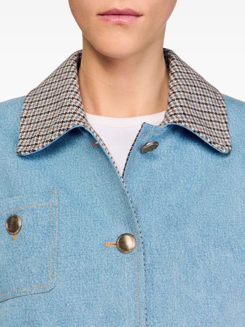 SANDRO blue denim jacket