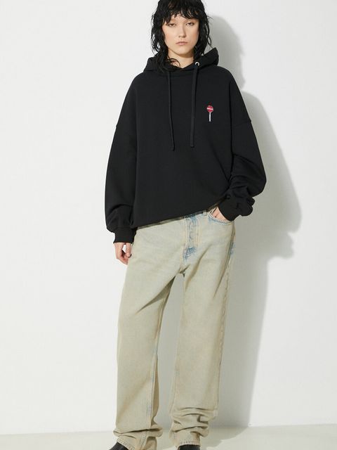 Fiorucci bluza bawełniana Black Lollipop Patch Hoodie - zdjęcie produktu nr 2