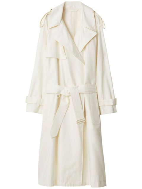 Burberry double-breasted trench coat - Neutrals - zdjęcie produktu nr 1