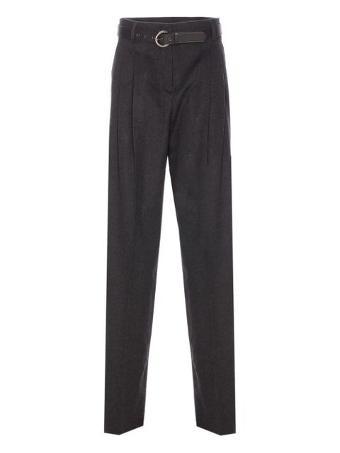 Max Mara Paride belted trousers - Grey - zdjęcie produktu nr 1