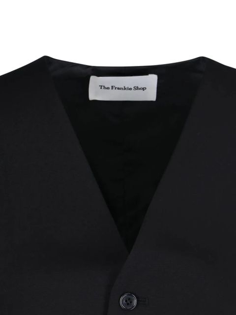 The Frankie Shop Gelso waistcoat - Black