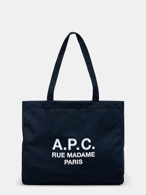 A.P.C. torebka Shopping Diane Rue Madame kolor granatowy PSAJS-M61938 - zdjęcie produktu nr 1