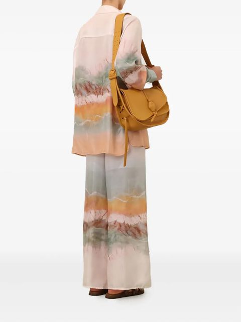 ZIMMERMANN ZIM DAYLIGHT RELAXED SHIRT TIE DYE - Neutrals