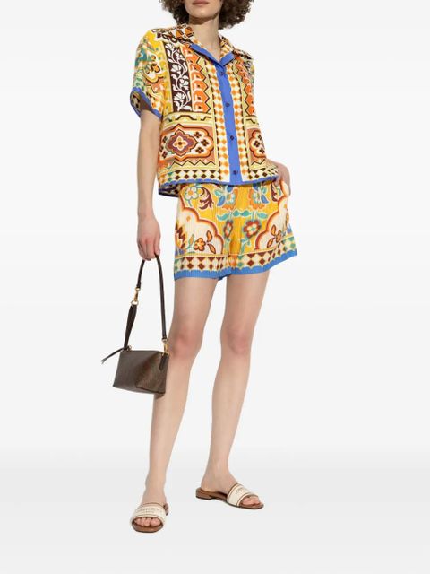 ETRO floral-print shorts - Neutrals