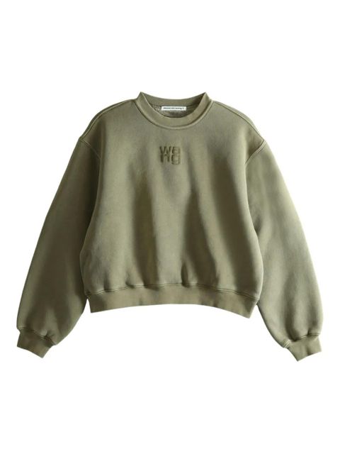 Alexander Wang embossed sweatshirt - Green - zdjęcie produktu nr 1