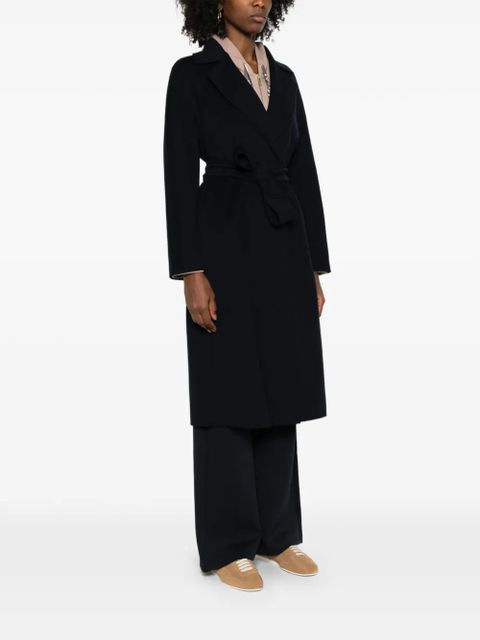 Max Mara Mstcles belted coat - Blue