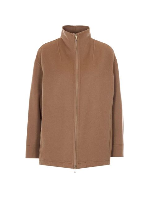 Max Mara Mstpino high-neck jacket - Neutrals - zdjęcie produktu nr 1