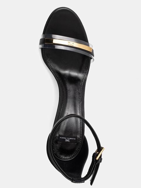 Elisabetta Franchi sandały skórzane