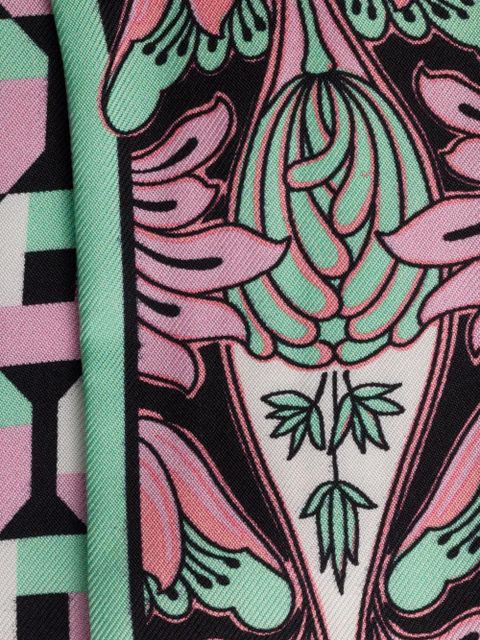 Prada silk scarf - Green