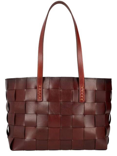 DRAGON DIFFUSION Japan woven shoulder bag - Brown - zdjęcie produktu nr 2