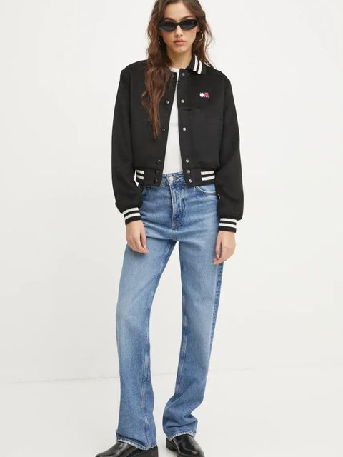 Tommy Jeans longsleeve kolor biały DW0DW17387 - zdjęcie produktu nr 2