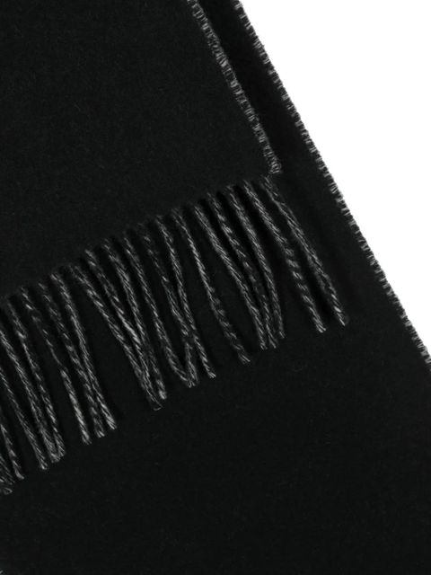 Jacquemus L'Echarpe Jacquemus virgin-wool scarf - Black