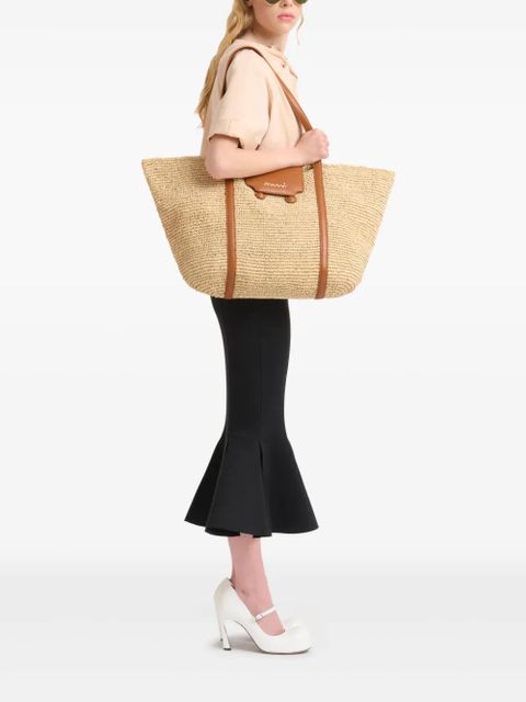 Marni medium Trunkaroo beach tote bag - Neutrals