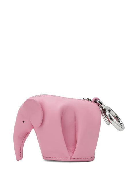 LOEWE elephant-charm keyring - Pink