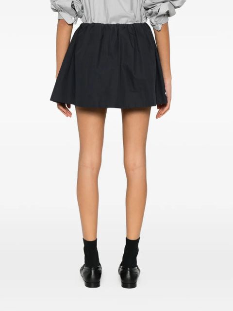 Maje floral.print A-line mini skirt - Blue