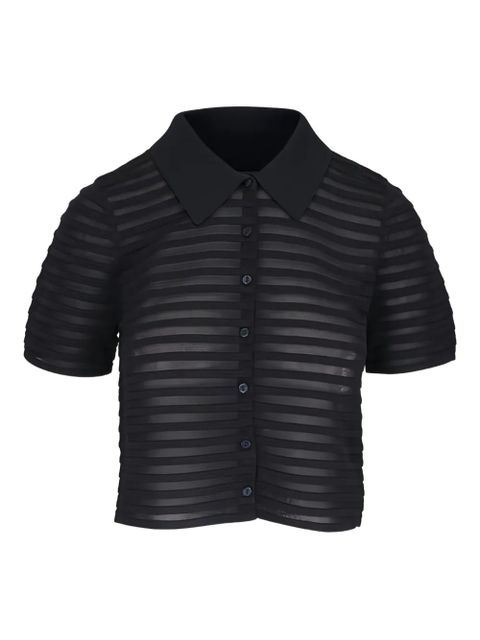 Simkhai short-sleeve cardigan - Black - zdjęcie produktu nr 1
