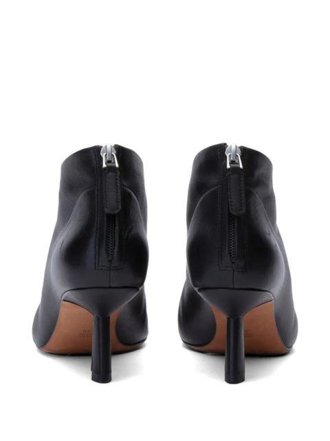 3.1 Phillip Lim Glove square-toe leather boots - Black