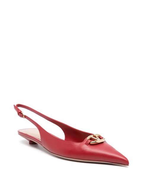 Valentino Garavani 30mm VLogo pumps - Red