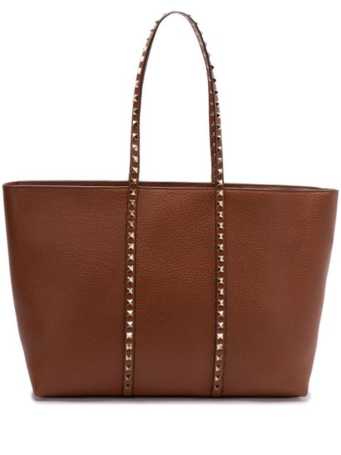 Valentino Garavani Rockstud tote bag - Brown - zdjęcie produktu nr 1