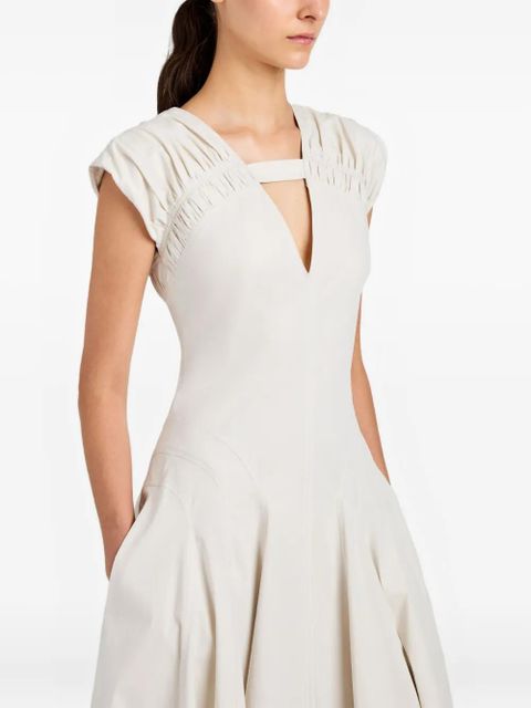 Proenza Schouler Manoela cut-out midi dress - White - zdjęcie produktu nr 1