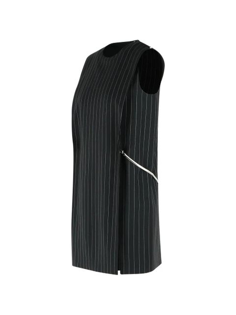 Sportmax Domoni striped layered mini dress - Black