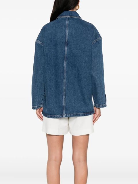 ANINE BING buttoned denim jacket - Blue - zdjęcie produktu nr 2