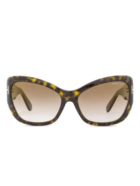 TOM FORD Eyewear cat-eye full-rim sunglasses - Brown - zdjęcie produktu nr 1