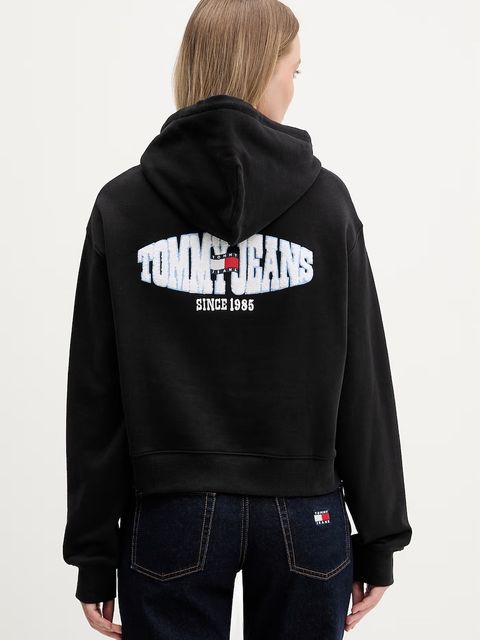 Tommy Jeans bluza z kapturem damska bawełniana - zdjęcie produktu nr 1