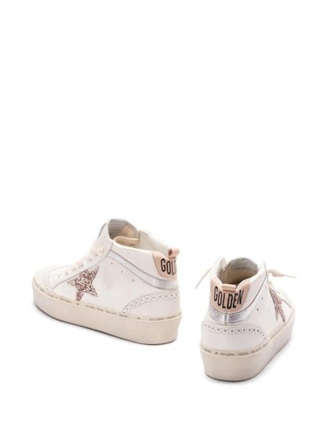 Golden Goose Mid-star high-top sneakers - White