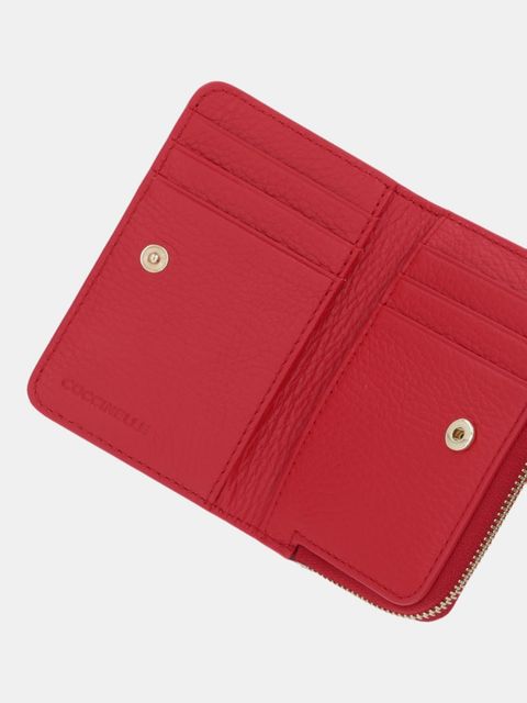 Coccinelle portfel skórzany damski kolor czerwony E2 MW5 17 01 01 - zdjęcie produktu nr 2