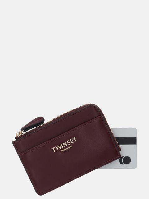 Twinset portfel damski kolor fioletowy 252TL8020 - zdjęcie produktu nr 2