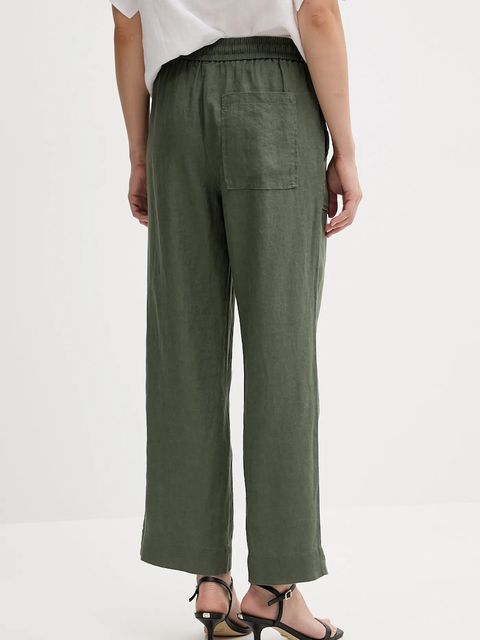 United Colors of Benetton spodnie lniane