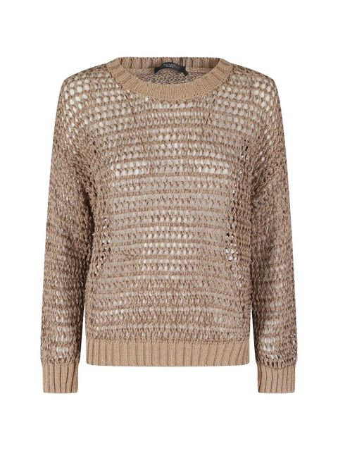 Weekend Max Mara open-knit sweater - Neutrals - zdjęcie produktu nr 1