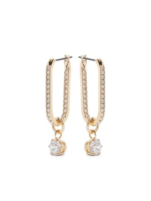 Swarovski Constella drop earrings - Gold - zdjęcie produktu nr 1