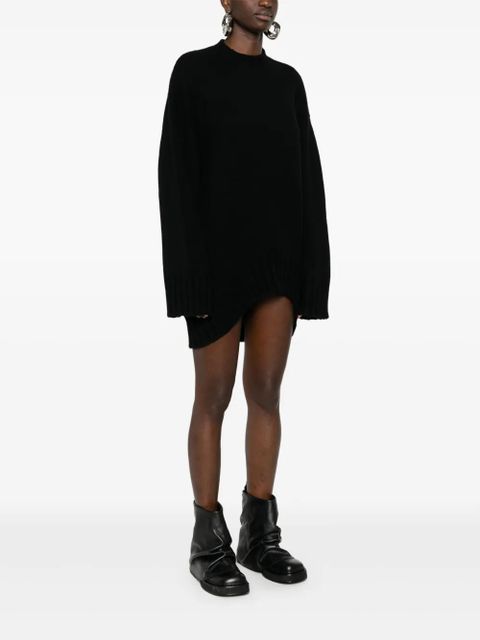 The Attico knitted sweater dress - Black - zdjęcie produktu nr 2