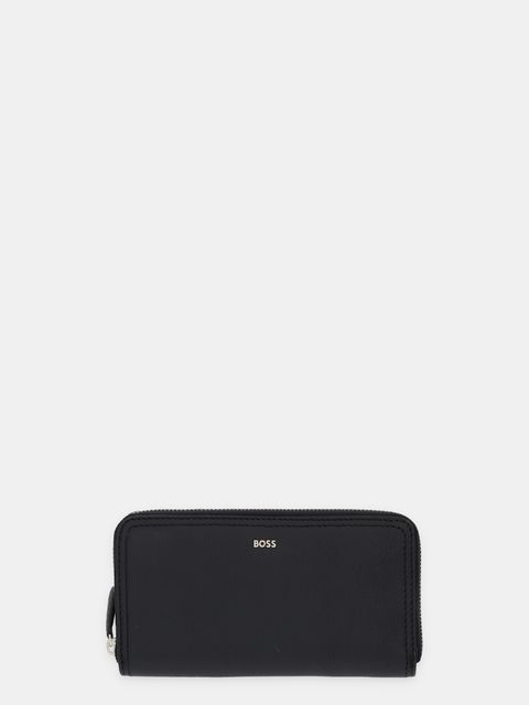 BOSS portfel skórzany Lenah Ziparound - zdjęcie produktu nr 1