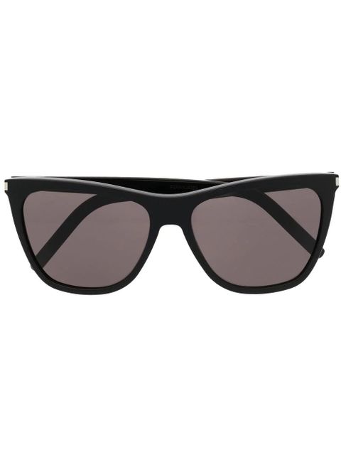 Saint Laurent Eyewear wayfarer-frame sunglasses - Black - zdjęcie produktu nr 1