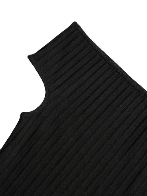 AMI Paris off-shoulder mini dress - Black