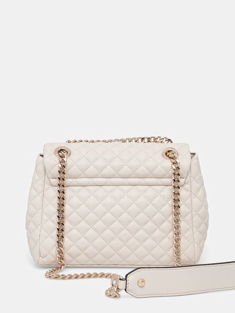 Guess torebka EVERLEE kolor biały HWEG86 79210