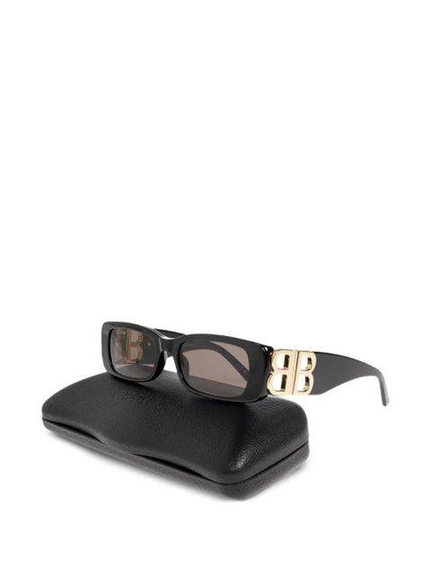 Balenciaga Eyewear rectangle-frame sunglasses - Black - zdjęcie produktu nr 2