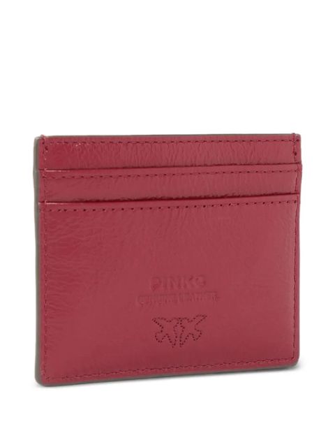 PINKO logo-applique cardholder - Red - zdjęcie produktu nr 2