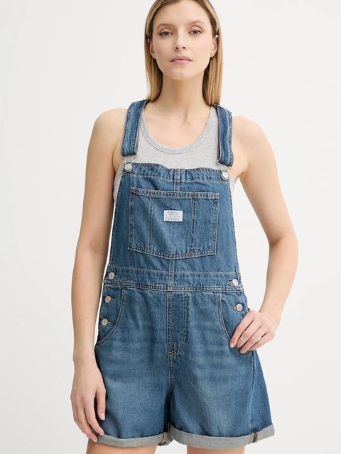 Levi's ogrodniczki jeansowe VINTAGE SHORTALL damskie 52333 - zdjęcie produktu nr 1