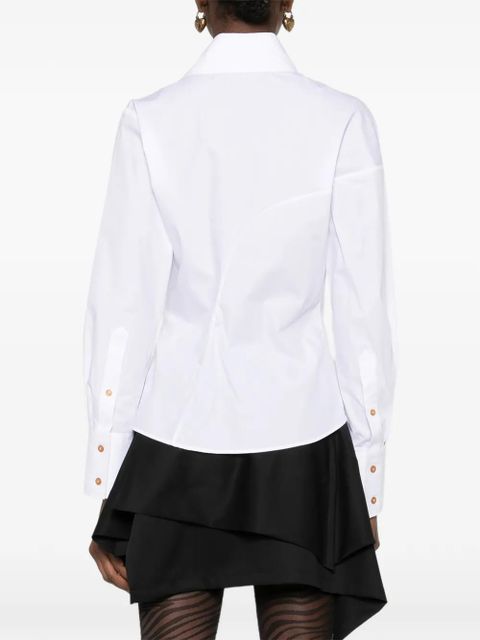Vivienne Westwood Bella orb-embroidered shirt - White