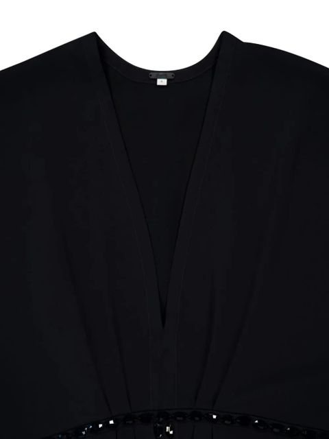 Johanna Ortiz bead-embellished maxi dress - Black